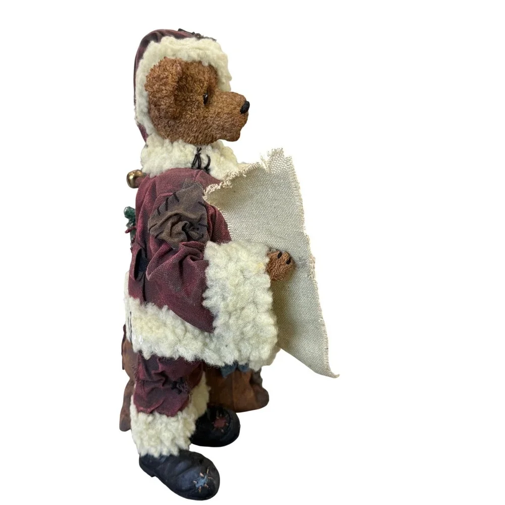 Vintage Boyds Bears Nicholai S Crumpleton Santa Claus Christmas Folk Art Figure